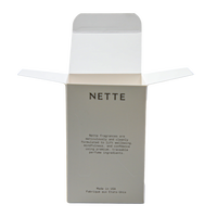 Boîte d'emballage personnalisée avec logo pour produits de beauté, recyclable, en papier, pour lotion, huile essentielle, sérum pour soins de la peau