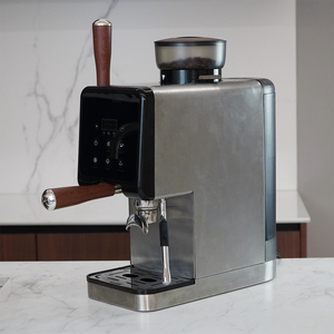 Wholesale Compact Espresso Semi-<b>Automatic</b> <b>Machine</b> Adjustable Grind Thickness for Home and Small Cafe Espresso <b>Coffee</b> <b>Machine</b> 3in - Product Image 3