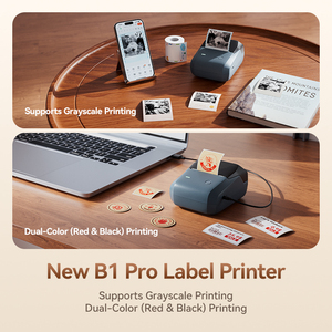 Niimbot B1 Mini Portable Thermal <strong>Label</strong> Printer Multi-function Self-Adhesive Sticker <strong>Label</strong> <strong>Maker</strong> <strong>Machine</strong> for Office Clothes Tag - Product Image 5