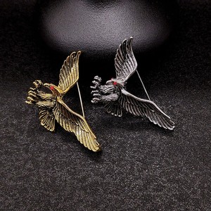 Broche de Metal Retrô com Emblema de Águia para Lapela - Acessório de Vestuário - Product Image 2