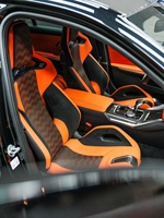 Accessoires intérieurs de voiture : Sièges baquet sport racing personnalisables avec revêtement en cuir et assise en mousse pour BMW F30 F80 F10 E90 M3 M5 – Amélioration