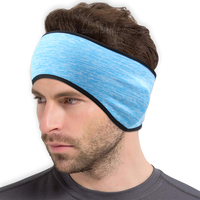 Bandeau de sport personnalisé OEM pour cyclisme et ski en extérieur, cache-oreilles coupe-vent, cache-oreilles d'hiver en coton réglable pour hommes