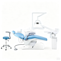 Ensemble complet de fauteuil dentaire avec détartreur LED UDS_N2, caméra intra-orale et compresseur d'air pour clinique dentaire