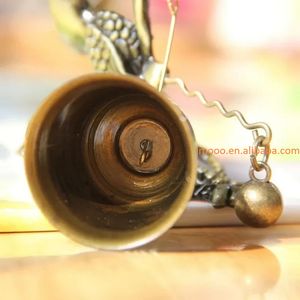 Timbre de <span class=keywords><strong>precio</strong></span> de fábrica, carillón de viento, tendero para trastero, jardín, porche, entrada, hogar, puerta decorativa Retro, timbre - Product Image 6