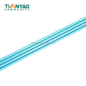 Huishoudelijke 25mm diameter telescopische metalen steel, ijzer gecoat, duurzaam, blauwe bezemsteel, mopsteel, reinigingsgereedschapset - Product Image 2