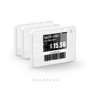Soarfree 1.54 "IP54 màu E Giấy điện tử Kệ nhãn cạnh nhãn giá kỹ thuật số tag nhãn giá tag talker chủ sở hữu - Product Image 1