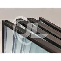 4 6 4 Verre isolé Low E clair Briques de verre industrielles creuses Double vitrage pour fenêtres Coût