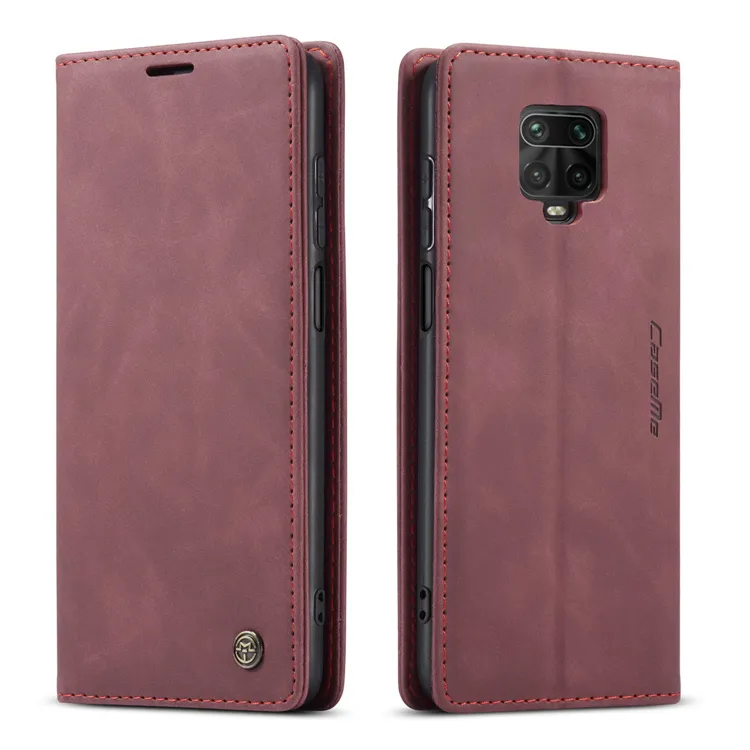 For Xiaomi Redmi Note 9s CaseMe Wallet Case Magnetic Stand Flip Retro Style Leather Case for Redmi Note 9 Pro Note 8