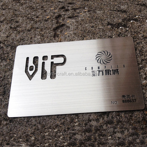 Thẻ ID Cá Nhân Kinh Doanh Kim Loại Khắc Bằng Thép Không Gỉ Tùy Chỉnh Và Loại Bưu Thiếp Thiết Kế - Product Image 2