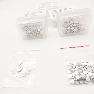 Crucible en aluminium avec couvercle XZ Lab Supplies, Shimadzu Solid 6x1.5mm, paquet de 100 pièces, usage en laboratoire - Product Image 4