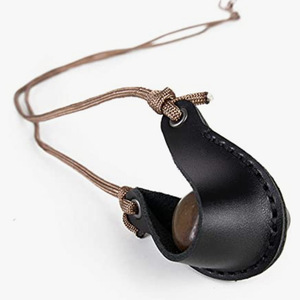 Bolso de cuero vintage minimalista y creativo estilo pastor, hecho a mano para exteriores, catapulta de cuero PU estilo pastor. - Product Image 1