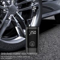 Pompe à air portable pour pneus de voiture, compresseur d'air électrique 150 PSI, gonfleur de pneus 4500 mAh, mise à niveau 150 PSI