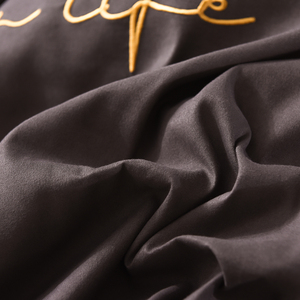 Hiện Đại Thân Thiện Với Môi 4-Mảnh Bộ Đồ Giường Bộ Dày Rửa Sạch Bông Tấm Thường Xuyên Trọng Lượng Cho Khách Sạn Hoặc Nhà - Product Image 4