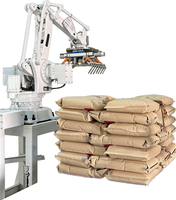 Machine de palettisation robotisée automatique avec bras manipulateur pour cartons, caisses et bouteilles