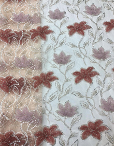 AFFNINTY Novel Design Broderie haut de gamme Tulle français Tissu de dentelle africaine pour robe de soirée de mariage - Product Image 2
