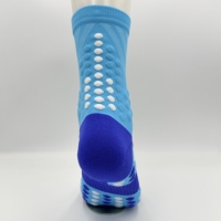 Chaussettes de cyclisme personnalisées DY en gros avec logo, respirantes, pour sport en extérieur, course à pied, tricotées en vrac, pour hommes, plusieurs couleurs, chaussettes de course OEM