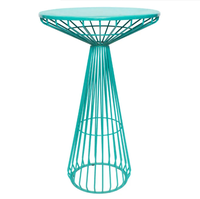 Table de meuble en fer et en métal coloré de bonne qualité, 20 meubles