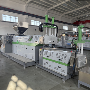 Machine de granulation à deux étages pour la fabrication de granulés de recyclage de plastique PP PE PS ABS HDPE EPS <span class=keywords><strong>polystyrène</strong></span> - Product Image 4