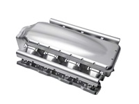 Collecteur d'admission en aluminium CNC haute performance avec rails de carburant pour moteur Chevy LS1 LS2 V8
