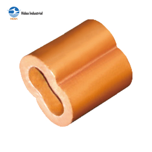HIDEA Ferrules en cuivre anti-rouille ovales pour câbles duplex, raccords à sertir pour usage industriel, <span class=keywords><strong>automobile</strong></span> et maritime - Product Image 3