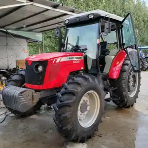 Tractor agrícola de <span class=keywords><strong>segunda</strong></span> <span class=keywords><strong>mano</strong></span>, <span class=keywords><strong>venta</strong></span> de proveedor de China, comprar 100HP Massey Ferguson, 4WD - Product Image 1