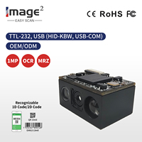 Módulo Lector de Códigos de Barras de Control de Acceso de Grado Industrial KM100 con Interfaz USB/COM, Alta Velocidad de 200 Lecturas/segundo, Entrada Segura