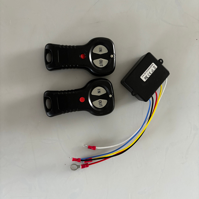 DUAL WIRELESS REMOTE CONTROL for WINCH DOUBLE TRANSMITTER