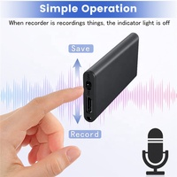 QZT Q1 Petit Détecteur Audio Enregistreur Vocal Dispositif D'enregistrement