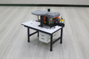 Machine à chantourner portative avec applicateur de colle, outil de travail du bois de précision pour placage <span class=keywords><strong>PVC</strong></span> - Product Image 6