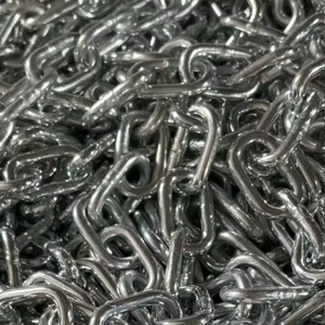 Chaîne de filet de pêche en acier G80 soudée au zinc 6mm 8mm 10mm 16mm 19mm 20mm, Chaîne de filet de pêche en fer G80 - Product Image 4