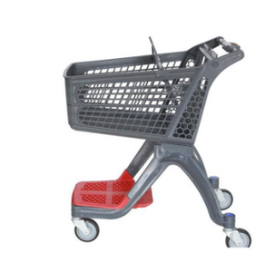 클래식 스타일 장바구니 플라스틱 트롤리 슈퍼마켓 - Product Image 2