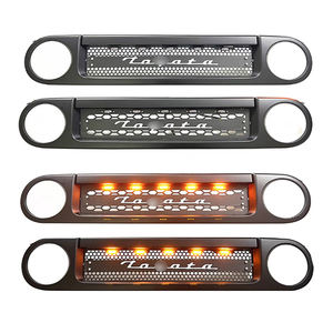 <span class=keywords><strong>Grille</strong></span> de voiture ABS de haute qualité, noire avec petit éclairage LED jaune, <span class=keywords><strong>grille</strong></span> de ventilation avant durable, <span class=keywords><strong>grille</strong></span> de pare-chocs avant pour FJ Cruiser - Product Image 2
