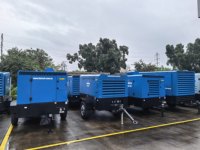 Compresor de Aire de Tornillo Rotativo Industrial de 15kw, Compresor de Tornillo Portátil de Diésel/Gas, 8 bar, 22m³/min, Compresor de Aire Industrial