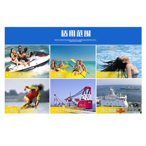 Gilet de sauvetage Oxford épaissi réfléchissant pour adultes et enfants, équipement de sécurité pour la natation, la pêche, le rafting et la plongée avec tuba - Product Image 4