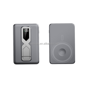 Nuevo 15W 3-en-1 Paquete de batería inalámbrica magnética Powerbanks 5000 mAh Cargador portátil con soporte Power Bank 5000 MAh - Product Image 6