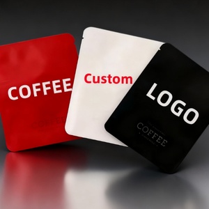 ถุงกาแฟแบบซีลความร้อน ขนาด 8 ออนซ์ 250 กรัม ผลิตจากอลูมิเนียมฟอยล์และกระดาษคราฟท์สีน้ำตาล ก้นแบน สำหรับกาแฟบดแบบดริป ขายดี เป็นมิตรต่อสิ่งแวดล้อม รับผลิตแบบ OEM - Product Image 1