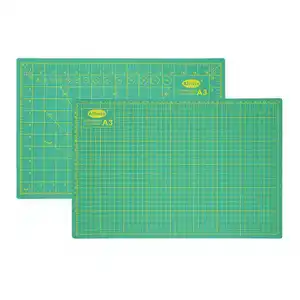 A3 Self Healing Cutting Mat 18X12 Dua Sisi 5 Layer Grid PVC Cutting Board untuk Menjahit Quilting scrapbooking