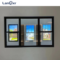 Norme australienne AS2047 Portes en alliage d'aluminium de style colonial Grilles de fenêtre à la française en verre Portes fenêtres au design moderne pour la maison