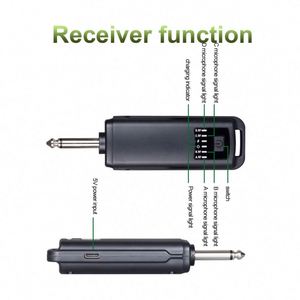 ไมโครโฟนไร้สายแบบพกพา D100 N24 2.4G UHF ไดนามิกไมค์ สำหรับคาราโอเกะ ใช้ในบ้านและกิจกรรมกลางแจ้ง - Product Image 2