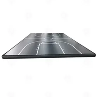 Prix d'usine DWF Matériel Gonflable Basketball Airtrack Sport Court Pour Trampoline Hall Arena