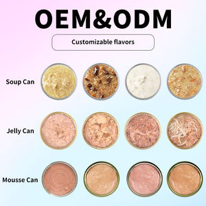 Nourriture humide pour chien à haute teneur en protéines, formule poulet/boeuf en conserve 375g, pour le gain musculaire et les friandises de mise en graisse - Product Image 4