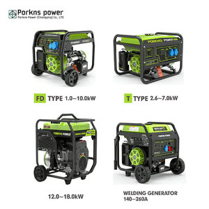 Générateur de soudage portable à essence Porkns pour extérieur AC110-240V, soudeuse mobile 80-230A, générateur de soudage à l'arc à essence - Product Image 5