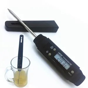TP600 Kocht hermo meter mit Abdeckung LCD-Bildschirm Edelstahls onde Küchen thermometer