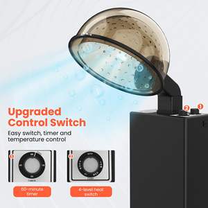 Secador de Pelo con Capucha Ajustable Moderno a Precio de Fábrica, Máquina de Vapor con Nanotecnología Portátil para Salón de Belleza, Spa y Uso en Almacenes - Product Image 2