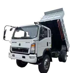 新しいフレキシブル4x2ディーゼル軽トラックWeichaiユーロ6エンジン左ステアリングリアカメラマルチサイト建設廃棄物運搬用 - Product Image 3