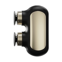 Mini pistolet de massage à double tête, moteur sans balais, masseur de percussion des tissus profonds, appareil de récupération musculaire portable
