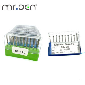 Mr.Den porta frese dentali chirurgico frese dentali 701 odontoiatriche chirurgiche ad alta velocità frese dentali per laboratorio odontoiatrico - Product Image 6