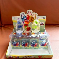Jouets Squishy Vaseline, Adorables Canards et Balles de Fruits à Presser, Jouets Anti-Stress Transparents à Rebond Lent, Cadeau de Fête