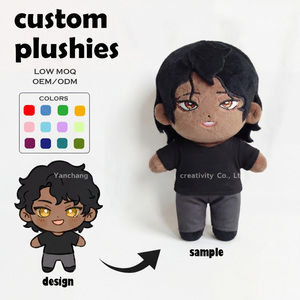 Fabricant de jouets en <span class=keywords><strong>peluche</strong></span> personnalisés, faible MOQ, figurines de collection sur le thème de la fantaisie : garçon cornu en tenue nuage de dessin animé, Spiderman, jouet anti-stress personnalisé - Product Image 6