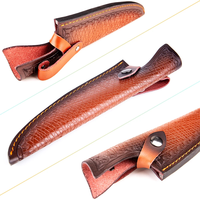 Étui de protection de stockage de couteaux de cuisine en cuir professionnel étui en cuir de Style Vintage étui à couteaux Portable